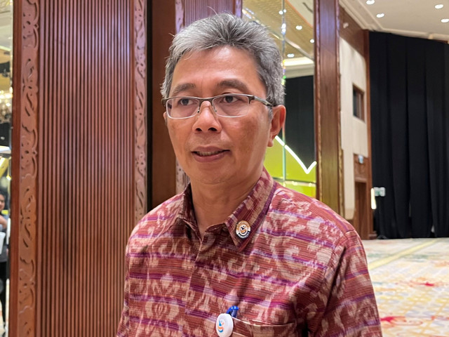  Direktur Penelitian dan Pengabdian Kepada Masyarakat Kemendiktisaintek, I Ketut Adnyana, saat Minerba Convex 2025, Kamis (16/10/2025).  Foto: Fariza Rizky Ananda/kumparan