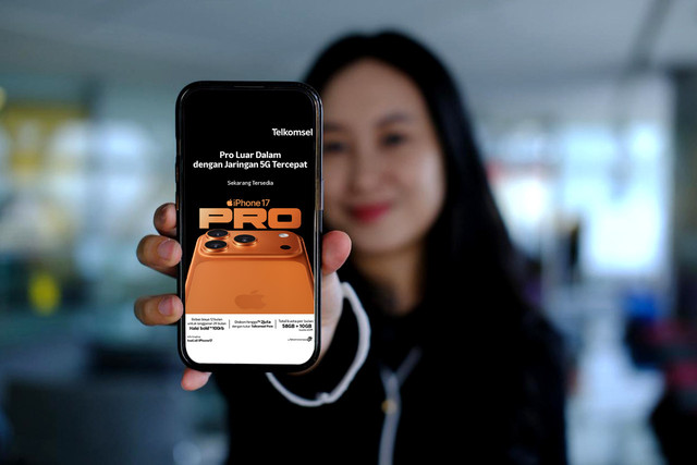 Promo Paket Bundling Iphone 17 Telkomsel Foto: Dok. Telkomsel