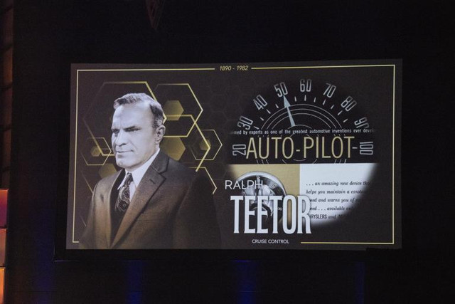 Penghormatan untuk Ralph Teetor di Upacara Pelantikan National Inventors Hall of Fame. Foto: Dok. Event Photo Journalism