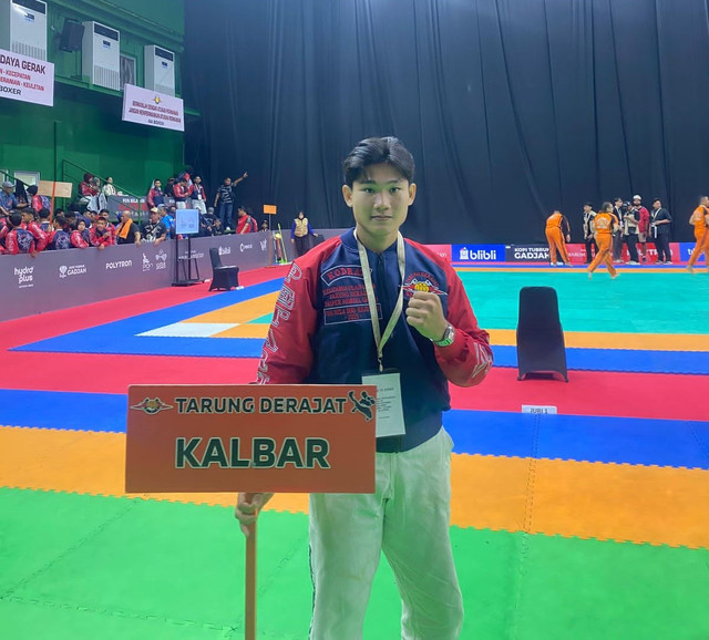Atlet tarung derajat Sekadau brhasil meraih medali perunggu. Foto: Dok. Istimewa
