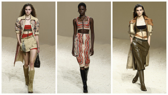Koleksi Hermes Women Ready-to-wear Fall/Summer 2026. Foto: AFP