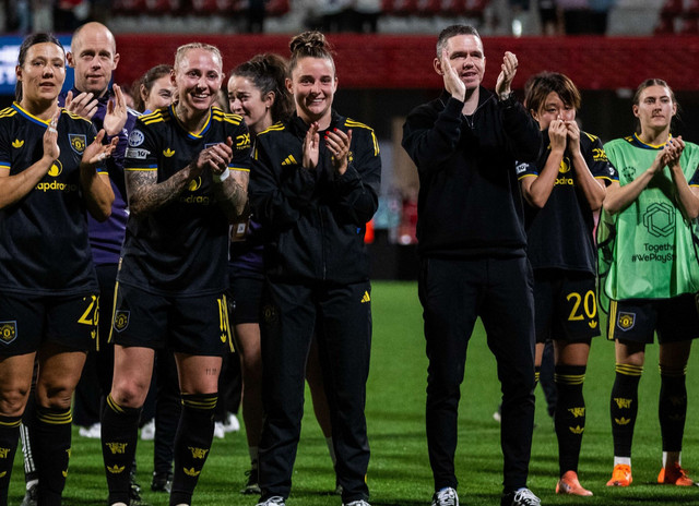 Manchester United Women mengalahkan Atletico Madrid 1-0 di pekan kedua Liga Champions Wanita 2025/26. Foto: Instagram @manutdwomen
