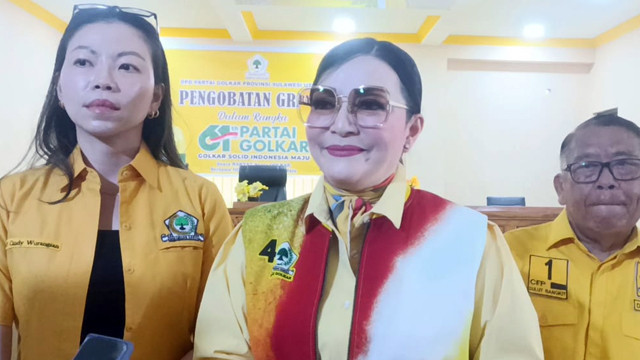 Ketua DPD I Partai Golkar Sulawesi Utara, Christiany Eugenia Paruntu atau akrab disapa Tetty Paruntu.