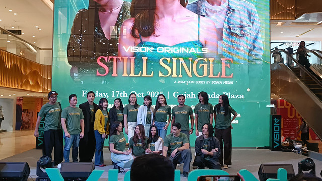 Yuki Kato dalam konferensi pers series Still Single di Gajah Mada Plaza, Gambir, Jakarta Pusat, Jumat (17/10/2025). Foto: Giovanni/kumparan