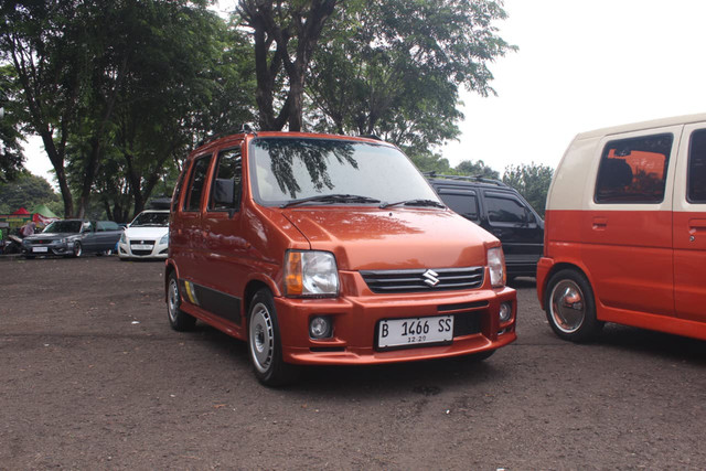 Modifikasi Suzuki Karimun dengan konsep JDM. Foto: Fitra Andrianto/kumparan