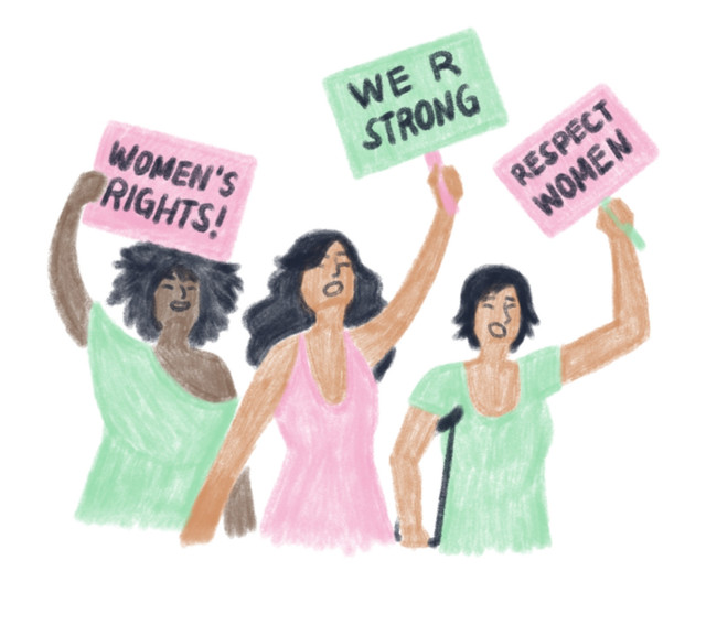 ilustrasi perempuan (dok.pribadi)