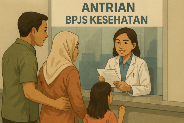 Ilustrasi BPJS Kesehatan (sumber: AI-generated image)
