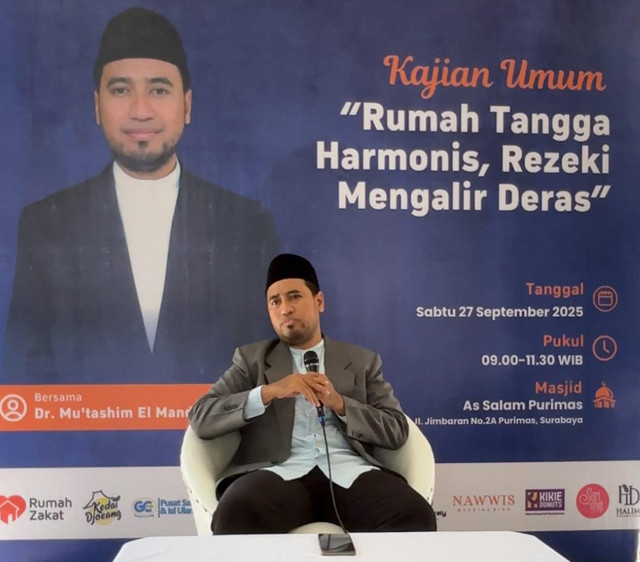 TDA Surabaya Gelar Kajian 'Rumah Tangga Harmonis, Rezeki Mengalir Deras' (1)