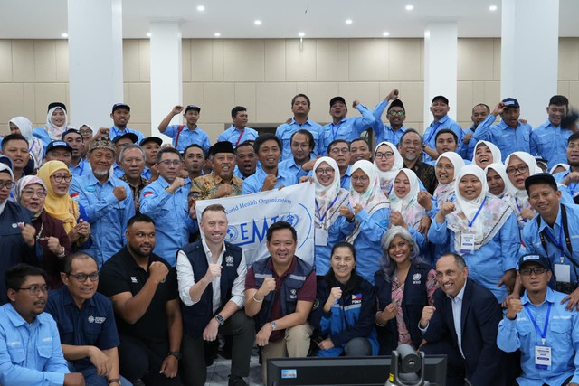 Emergency Medical Team (EMT) Muhammadiyah dinyatakan terverifikasi oleh World Health Organization (WHO) sebagai tim medis darurat berstandar internasional pertama dari Indonesia. Foto: Dok. Muhammadiyah