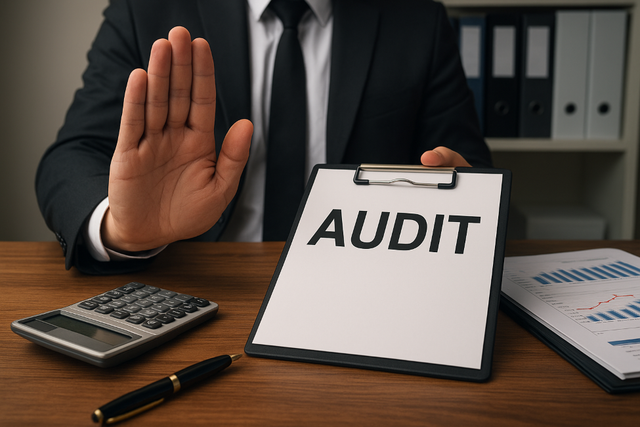 Ilustrasi Gambar Audit, (Sumber gambar: Dosc. pribadi dibuat menggunakan IA)