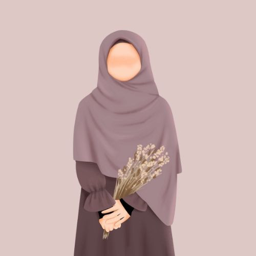 IIlustrasi Wanita MuslimahMuslimah:Sumber https://id.pinterest.com/pin/62065301108945390/