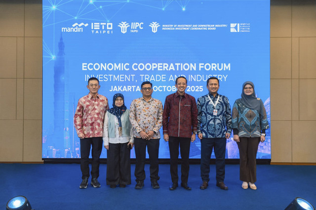 Kantor Dagang dan Ekonomi Indonesia (Taiwan) mengikuti gelaran Trade Expo Indonesia 2025 di ICE BSD, Tangsel. Foto: Dok. KDEI Taiwan