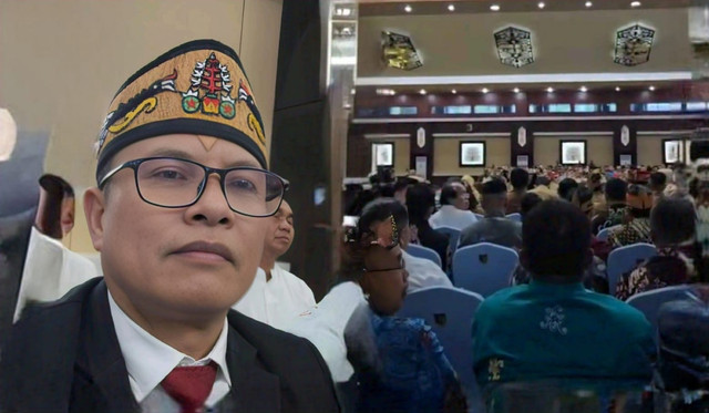 Poltak Silitonga saat menghadiri Rakor Pemprov Kalteng dan Perusahaan Tambang. (Ist) 
