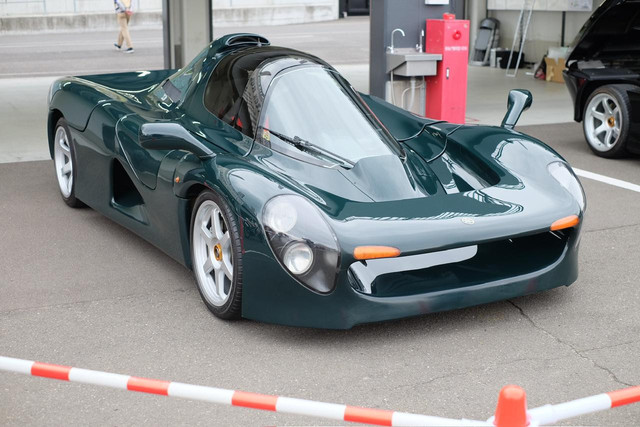 Prototipe mobil Yamaha OX99-11 yang tampil di My Yamaha Motorcycle Day 2025 di Sporstland Sugo, Jepang. Foto: Sena Pratama/kumparan