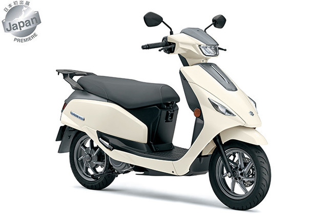 Suzuki e-Address yang akan tampil di Japan Mobility Show 2025. Foto: Dok. Suzuki