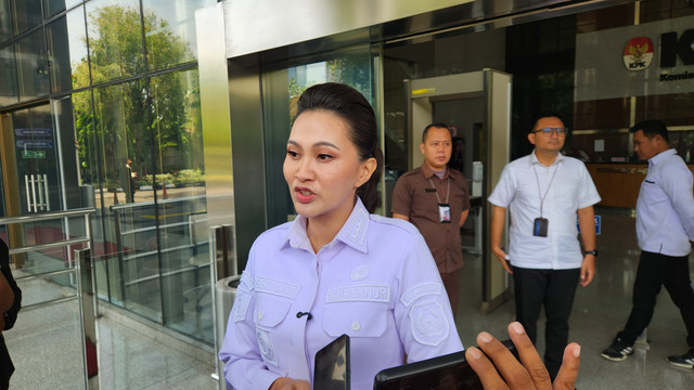 Gubernur Maluku Utara, Sherly Tjoanda, di Gedung Merah Putih KPK, Jakarta, Rabu (22/10/2025). Foto: Jonathan Devin/kumparan
