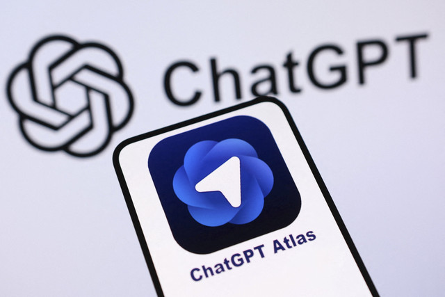 Ilustrasi ChatGPT Atlas. Foto: Dado Ruvic/Reuters
