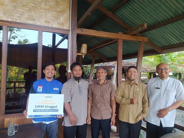 Pendampingan UKM Unggul Organiku Binaan DT Peduli Yogyakarta (Sumber : DT Peduli)
