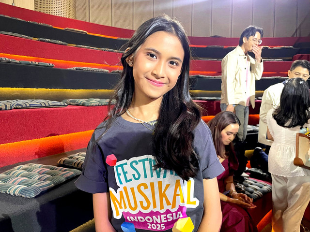 Quinn Salman, Brand Ambassador Festival Musikal Indonesia 2025. Foto: Salsha Okta Fairuz/kumparan