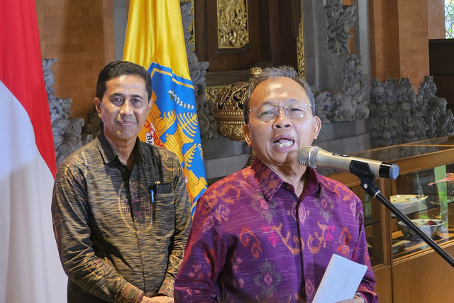 Gubernur Bali Wayan Koster di Rumah Jabatan Gubernur Bali, Rabu (22/10/2025). Foto: Denita BR Matondang/kumparan