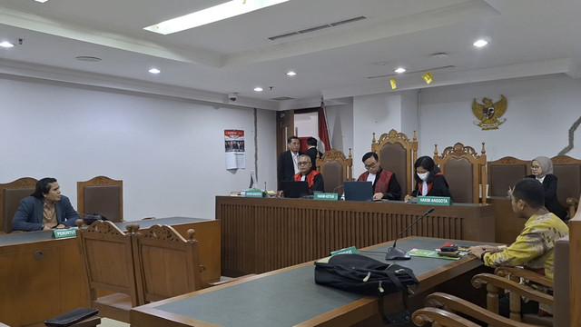 Sidang perdana gugatan terkait kepengurusan PPP di Pengadilan Negeri Jakarta Pusat, Rabu (22/10/2025). Foto: Istimewa