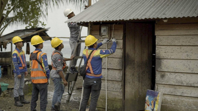 Program Listrik Desa. Foto: Dok. Kementerian ESDM