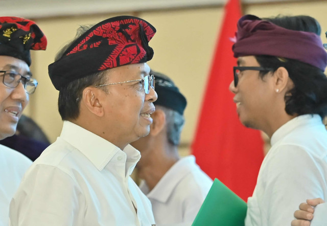 Gubernur Bali Wayan Koster. Dok: ANTARA FOTO/Fikri Yusuf/foc.