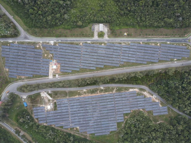 PLTS Rokan di area yang dikembangkan Pertamina New & Renewable Energy (Pertamina NRE) dan Pertamina Hulu Rokan (PHR). 