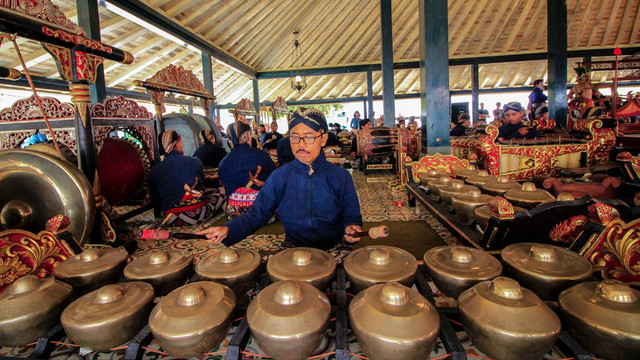 Ilustrasi alat musik gamelan. Foto: Shutterstock