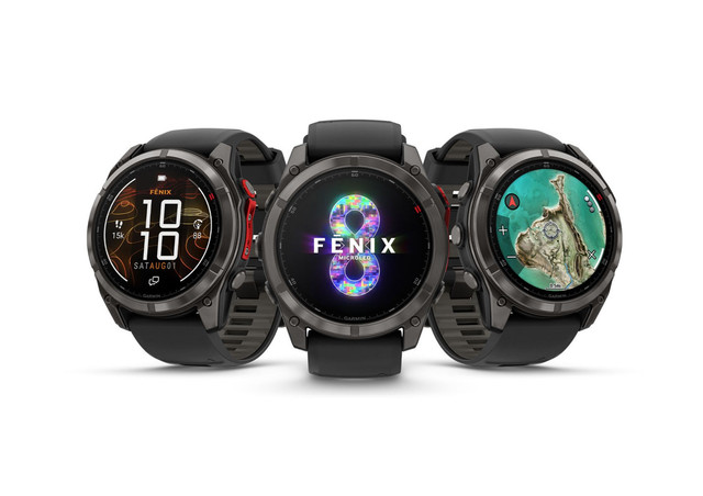 Smartwatch Garmin Fenix 8 MicroLED. Foto: Garmin