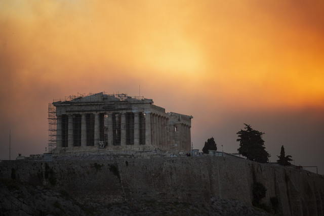 Akropolis, Yunani. Foto: Angelos Tzortzinis / AFP