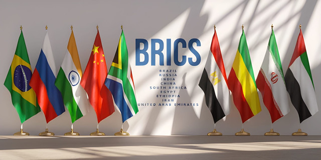 https://www.shutterstock.com/id/image-illustration/brics-summit-meeting-concept-row-flags-2450606377
