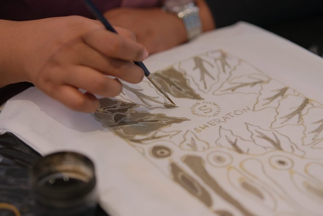 Ramah Lingkungan, Dari Ampas Teh dan Kopi Menjadi Karya Batik