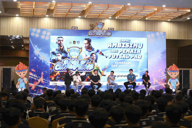 Opening Grand Final Piala by.U 2025: Stage of Champions. Foto: Dok. Telkomsel