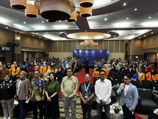 Diskusi Media oleh Kementerian Digital dan Komunikasi di Menara Bossowa, Makasar, Sulawesi Selatan. Kamis (23/10/2025). Foto: Rayyan Farhansyah/kumparan