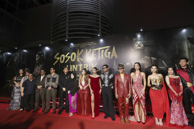 Konferensi pers film Sosok Ketiga. Foto: Dok. Istimewa