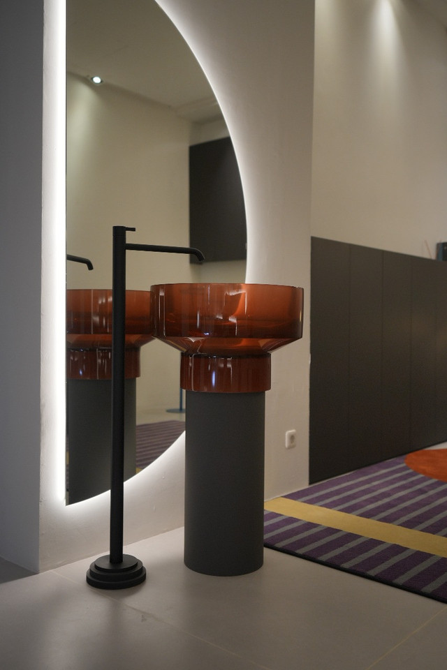 Showroom Antoniolupi di Le Chateau Living, Jakarta. Foto: Le Chateau