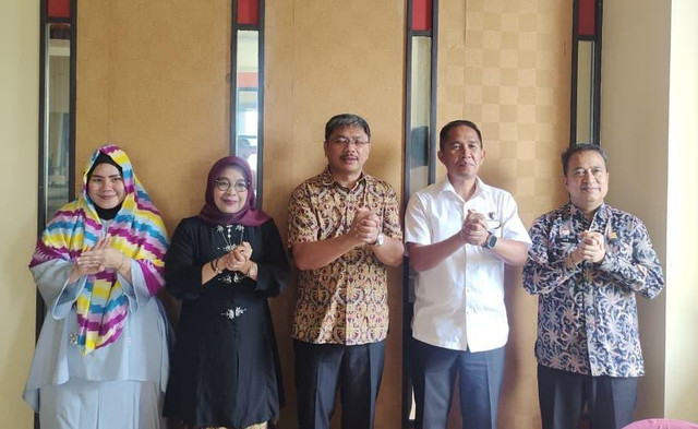 Kanwil Kemenkum Kalbar melakukan audiensi dengan Polda Kalbar. Foto: Dok. Kanwil Kemenkum Kalbar