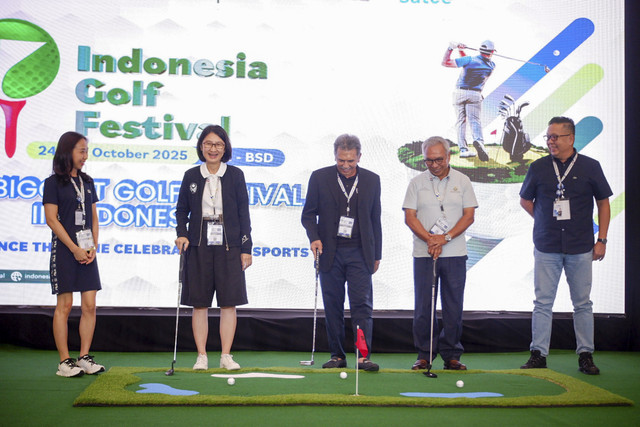 Indonesia Golf Festival (IGF) 2025 digelar di ICE BSD, Tangerang. Foto: Dok.  Istimewa