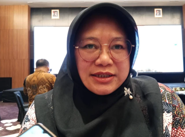 Kepala Dinas Komunikasi dan Informatika (Diskominfo) Provinsi Jawa Timur Sherlita Ratna Dewi Agustin. Foto: Masruroh/Basra