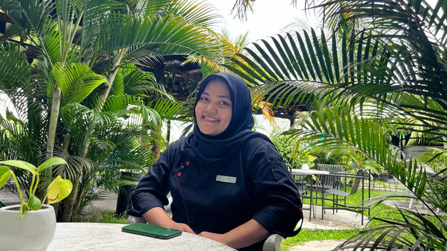 Head Kitchen Coconut Coffee & Eatery Palagan, Nabila Budi Mentari. Foto: Dok.  Coconut Coffee & Eatery