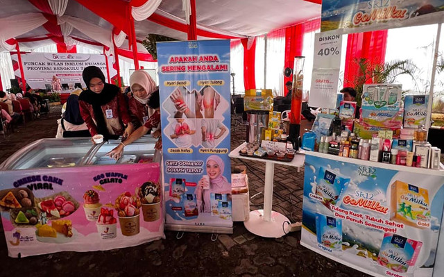 OJK dan TDA Bengkulu Kolaborasi Bulan Inklusi Keuangan 2025, Edukasi Pelaku UMKM