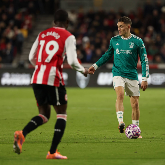 Pertandingan Liga Inggris antara Brentford vs Liverpool, Minggu (26/10) dini hari WIB. Foto: Liverpool FC.