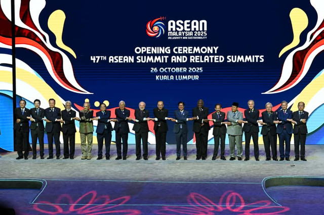 Konferensi Tingkat Tinggi (KTT) ke-47 ASEAN di Kuala Lumpur Convention Centre (KLCC), Kuala Lumpur, Malaysia, Minggu (26/10/2025) Foto: Kris - Biro Pers Sekretariat Presiden