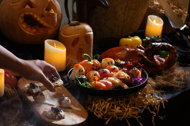 Menu bertema Halloween di Artotel Mangkuluhur, Halloween Buffet. Foto: Artotel Mangkuluhur