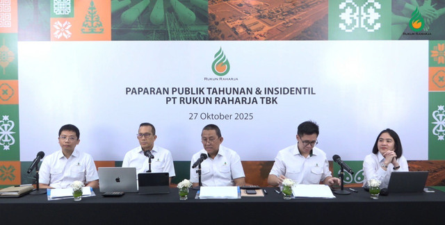 Paparan publik PT Rukun Raharja Tbk (RAJA). Foto: Rukun Raharja