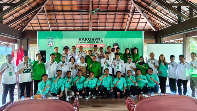Pengurus Lembaga Kaderisasi dan Pendidikan (LKP) DPW PKB Sulawesi Utara (Sulut).