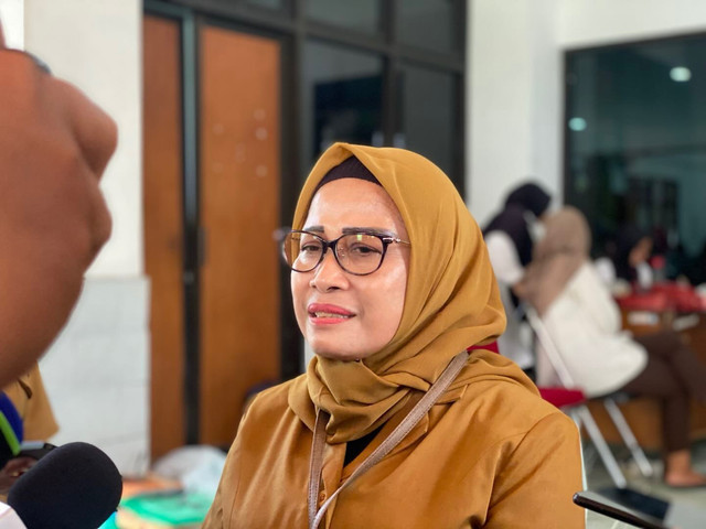 Kepala Dinas Sosial DIY, Endang Patmintarsih. Foto: Pandangan Jogja/Resti Damayanti