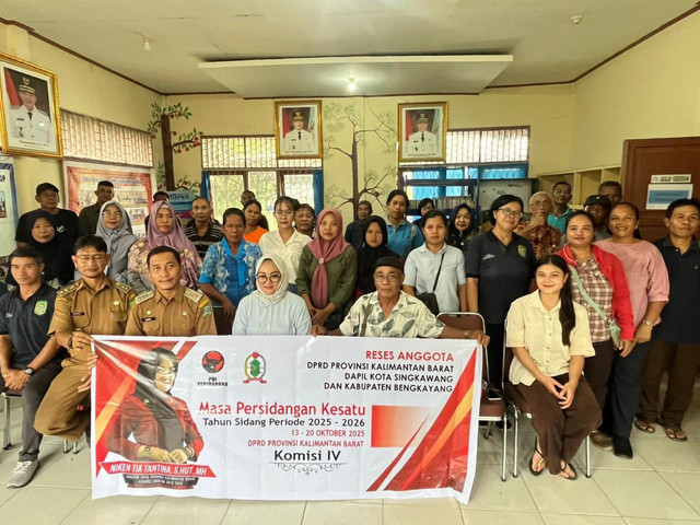 Anggota DPRD Provinsi Kalimantan Barat, Niken Tia Tantina, melaksanakan reses ketiga masa sidang 2025-2026. Foto: Dok. Istimewa
