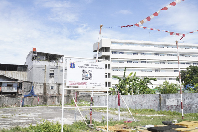 Suasana di lahan Rumah Sakit Sumber Waras, Jakarta Barat, Jumat (24/10/2025). Foto: Dok. KPK